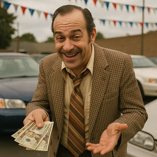 Would you buy a website from this guy?