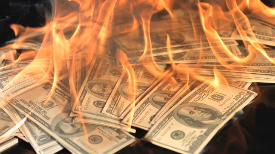 Without accurate timesheeting, you may as well set those dollar, dollar bills on fire.